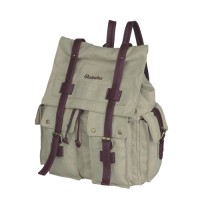 Jual Tas Wanita Ransel/ Backpack Cream Canvas Raindoz - 474 Murah