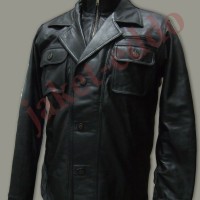 Jaket Jas kulit sintetis laki-laki/blazer kulit sintetis cowo