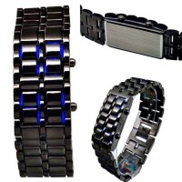Jual Jam Tangan Tokyo Flash Samurai Iron Black Blue / Hitam Biru Murah