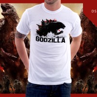 Baju Pria Godzila Fire Attack