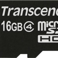 Memory Card Transcend MicroSD 16GB Class 4