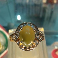 Cincin Batu Giok Solar Aceh (Wanita)