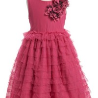 Jual Pippa & Julie Fuchsia Ruffle Tulle Dress Murah
