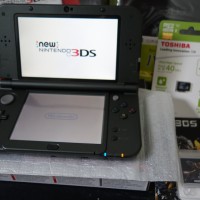 Jual Handheld Nintendo - New 3DS XL - Hitam + SKY3DS + Memory 32Gb Murah