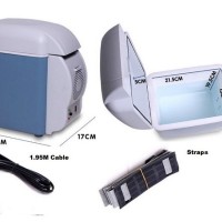 Kulkas mini lemari Es pendingin mobil car dining freezer cooler warmer