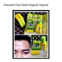 Jual 100% ASLI LHOO.. SEAWEED CLAY MASK - SEAWED - MASKER WAJAH Murah