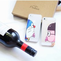 hardcase kulit jeruk doraemon nobita imut lucu unik iphone 5 5s pulsa