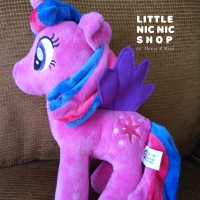 Jual Boneka My Little Pony - Twilight Sparkle - Rattle Plush Toys Murah