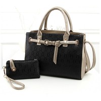 D5828 TAS KERJA KANTOR KULIAH MODIS MIRIP HERMES GOLD & HITAM IMPOR