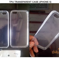 Casing/Case For Iphone 5/5S TPU Transparent/Transparan