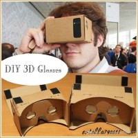 GOOGLE CARDBOARD VIRTUAL REALITY 3D GLASSES WITH NFC AND HEADBAND