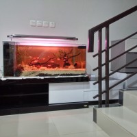 Jual RAK TV GAVRILL MODERN MINIMALIST BLACK N WHITE GLOSSY Murah