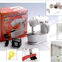 Jual Mesin Jahit Mini Portable 4in1 (Ada Lampunya) Murah