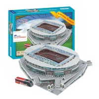 Jual 3D Puzzle Stadium Emirates - Arsenal Murah