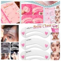 Jual Gdquality Cetak Alis Mini Brow Class Original-Pencetak 3 pola Murah