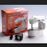 Jual Mesin Jahit Mini 4in1 Lengkap dengan Lampu (Sewing Machine FHSM 201) Murah