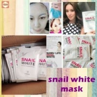 Jual grosir^^ Snail White Mask Masker Wajah Pembersih Kulit/Komedo/Jerawat Murah