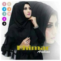 Kerudung Bergo Instan (Langsung Pakai) Arabian Style