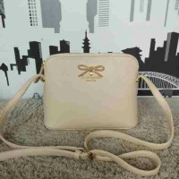 TAS BRANDED KATE SPADE MANDY RIBBON CREAM PREMIUM QUALITY