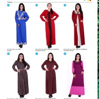 PAKAIAN BAJU MUSLIM GAMIS 8 BHJ 0154- Pakaian wanita online