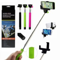 Tongsis wireless mobile phone monopod dengan bluetooth Z07-5