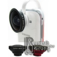 Jual Lensa SUPER WIDE 0.4x CLIP Universal Murah