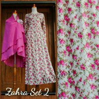SUPPLIER BAJU HIJAB : ZAHRA SYARI SET HQ
