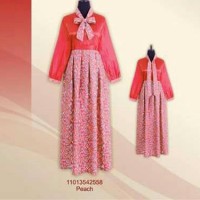 gamis batik/gaun batik/long dress/busana muslim/batik jogja