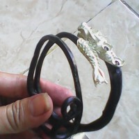 gelang akar laut bahar ring kepala ekor naga unik antik