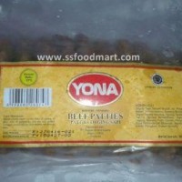 Jual Daging Burger Grill Beef Patties Yona isi 10 pcs Murah