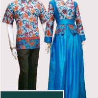 Couple GAMIS Muslimah Hijab Batik Betharia