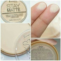 Jual Rimmel Stay Matte Pressed Powder - Transparent Murah