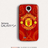 Manchester United Red Devil Logo Samsung Galaxy S4 Custom Hard Case