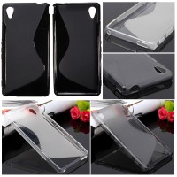 Jual Soft Case Cover Silikon Sarung Karet Kondom Sony Xperia M4 Aqua