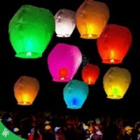 Jual sky lantern lampion terbang merah putih 17 agustusan Murah
