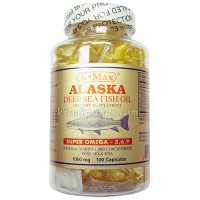 Jual K Max ALASKA Deep Sea Fish Oil Minyak Ikan Omega 3 6 9 Diet Supplement Murah