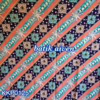 KKP0125 Kain batik print motif bambu khas Ngawi
