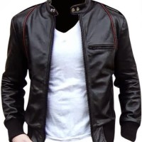 Jual Jaket Semi Kulit Ariel Hitam Murah