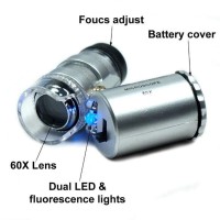 Jual Led Microscope / Mikroskop Mini / Kaca Pembesar Murah