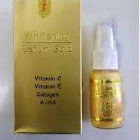 Jual ((MURAH)) Serum Gold Original Pemutih Kulit Wajah/Penghilang Flek/obat Murah