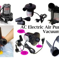 Jual Vacuum Pompa angin Electric kasur sofa tiup bola gymball balon anak Murah