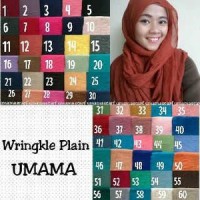 Jual pashmina ombre /wringkle umama Murah