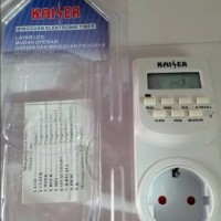 Jual Timer Digital Stop Kontak otomatis (Kaiser) Murah
