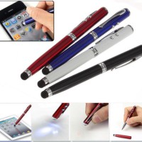 Jual Pulpen Stylus Touch Laser dan Senter Pen Multifungsi Murah
