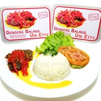 Jual Dendeng Balado Batokok (Cabe Merah) - ASLI PADANG - 500 Grams Murah
