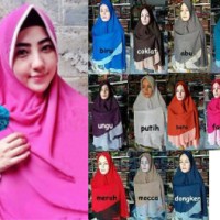 Hijab/Jilbab Khimar Gea 2 Tone