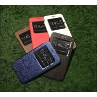 flip cover buku Neten Samsung Mega 2