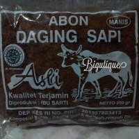 Jual Abon Daging Sapi Khas Surabaya 250gr - MANIS Murah