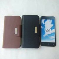 Cover kulit Evercoss one x Leather case kulit asli Evercoss one x