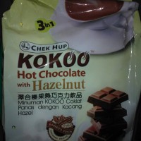 Jual Chek Hup 3in1 Kokoo Hot Chocolate with Hazelnut Minuman Coklat 15pcs Murah